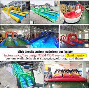 Trượt Nước Dài Nhất Trượt Nước Inflatable Để Bán 1000 <span class=keywords><strong>Ft</strong></span> Trượt Và Trượt Trượt Nước Inflatable Giá Thành Phố - Product Image 3