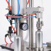 Unité de dosage semi-automatique compacte pour adhésif liquide en mousse de polyuréthane, pour le remplissage de bureaux et l'emballage de bombes aérosols