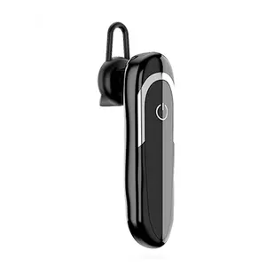Headset Bluetooth telinga tunggal bisnis olahraga In-ear Headset nirkabel kualitas tinggi daya tahan baterai sangat lama