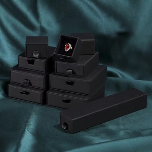 Chi Phí Hiệu Quả Sang Trọng Biểu Tượng Tùy Chỉnh In Ngăn Kéo Hộp Quà Tặng Cho Đồ Trang Sức Gói - Product Image 2