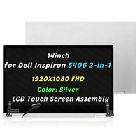 شاشة LCD مقاس 14.0 بوصة بدقة FHD لجهاز Dell Inspiron 5406 2-in-1 P126G P126G004 فضية اللون للاستبدال