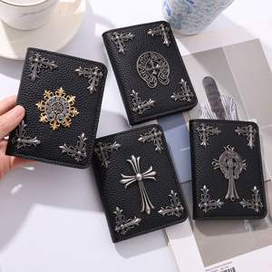 Nueva Cartera CH de Moda Hip Hop, Porta Pasaportes y Tarjetas, Monedero Portátil Antirrobo, Impermeable, de PU, Diseño de Diseñador - Product Image 1