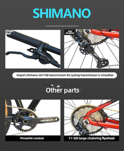Bicicleta de Montaña de Fibra de Carbono de 29 Pulgadas con Cableado Interno Completamente Oculto y 12 Velocidades WHL-HLDDSZD, Venta al Por Mayor de Fábrica - Product Image 6