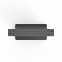 Écran debout mobile de LED de double face de haute qualité avec le totem mené extérieur des roues P2 P2.5 P3 P4