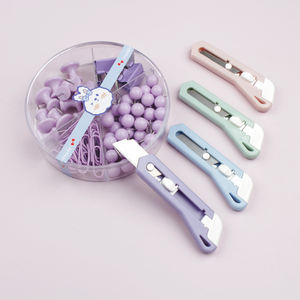 Cuchillo Multiusos Mini Morandi de Wokwell con Mango de PP y Logotipo Personalizado en Rosa - Product Image 6