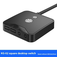 TEUCER KG-02 Commutateur de châssis d'ordinateur de bureau Bouton de redémarrage Internet Cafe Câble de rallonge audio USB Stock d'ordinateur