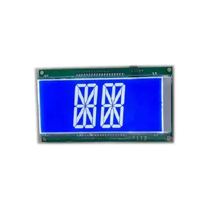 Affichage LCD Monochrome d'alphabet, 16 caractères, 1 pièce