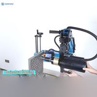 Servomoteur 220V PLC contrôle M33 taraudeuse automatique électrique filetage de précision autotaraudeur pour aluminium/acier