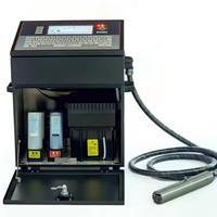 Imprimante jet d'encre industrielle entièrement automatique Lanmotec W300, code QR, marquage du numéro de lot, vitesse de 280 m/min pour l'emballage plastique