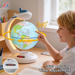 Globo Fluttuante Chengji con Luce LED Cambiacolore, Orologio e Levitazione Magnetica - Giocattolo Educativo Tecnologico per Bambini - Vendita all'Ingrosso - Product Image 3