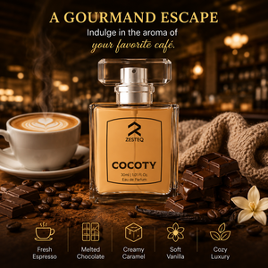 Zesteq Cocoty Parfum Unisexe Premium 30 ml Eau de Parfum avec une Fragrance Riche Inspirée du Café et du Chocolat Longue Durée Gourmande - Product Image 4