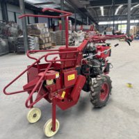 Mini-machine à couper le maïs |   Moissonneuse de maïs à une rangée avec retour de la paille |   Petit tracteur diesel léger