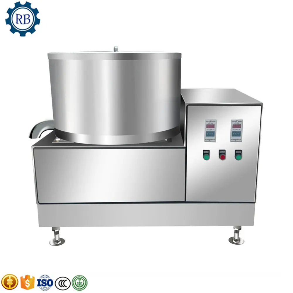centrifugal food vegetable fruit dewater deoil machine fried potato chips oil water separator separating machine