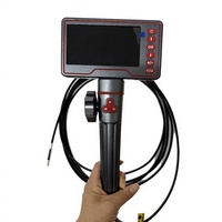 Système de caméra d'inspection de tuyaux par endoscope, caméra optique portable à fibre optique, longueur de câble de 5 m
