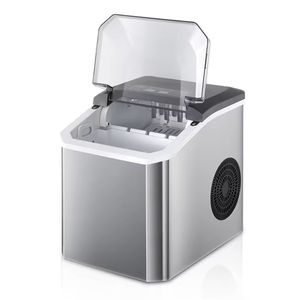 New type of 26-pound/24-hour portable ice <b>machine</b> with handle adjustable countertop with spoon - Product Image 1