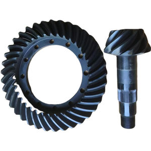 Juego <span class=keywords><strong>de</strong></span> Engranajes B41284-1 (B412841, B-41284-1) para Eje MERITOR WORLD Serie 140 141 145 Delantero, Relación 5.29, 37T/7T, PETERBILT FREIGHTLINER - Product Image 1