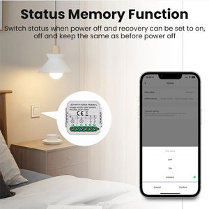 Module d'interrupteur intelligent Wi-Fi, pas de fil neutre requis, relais de disjoncteur 2 3 4 gangs, neutre en option, Alexa <span class=keywords><strong>Hey</strong></span> <span class=keywords><strong>Google</strong></span> 240V 10A - Product Image 5