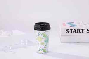 Vaso Publicitario Portátil de Plástico de Doble Pared con Revestimiento Anticorrosión, Impermeable y Reutilizable - Creativo para Uso en Exteriores, Directo de Fábrica - Product Image 3