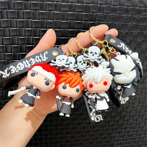 Llaveros Colgantes de PVC de Anime <span class=keywords><strong>Bleach</strong></span> en 5 Estilos, Decoración para Mochilas Escolares - Product Image 4