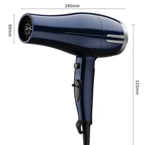 2000W güçlü 4 dişli ayarlanabilir ısı dengesi hızlı kuru profesyonel Salon saç kurutma makinesi