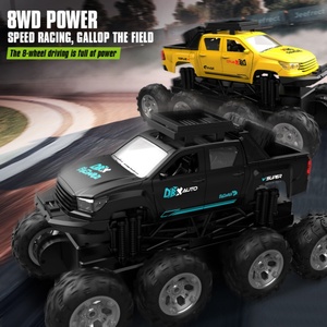 Coche de Control Remoto, Camioneta Todoterreno SJY-Q166 8WD 2.4G 4CH, Vehículo RC Blindado para Escalar, Juguete Todoterreno - Product Image 3