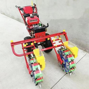 Seminatrice manuale a spinta manuale e trapiantatrice per piante di arachidi e fertilizzanti per uso agricolo - Product Image 4