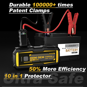 Mô-đun khởi động ắc quy ô tô Senfly 2025, bộ biến tần, nguồn dự phòng di động Lithium 10000 mAh, bộ khởi động bình ắc quy - Product Image 3