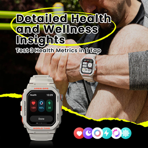 Reloj Inteligente HD Zeblaze <span class=keywords><strong>Ares</strong></span> con GPS, Asistente de Voz Inteligente Integrado, Llamadas por Bluetooth, Monitor de Ritmo Cardíaco, SpO2 y Seguimiento de Actividad Física - Product Image 4