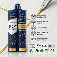 Scellant époxy pour sols industriels - Imperméable, résistant aux UV, auto-adhésif, scellement des joints, durable, résistant à l'humidité, garantie 5 ans