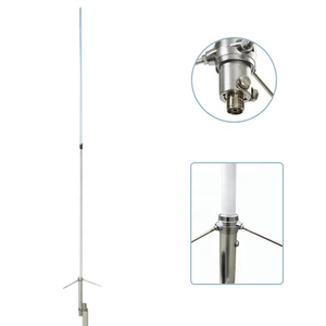 Antena de Estación Base GSM de Fibra de Vidrio de 144-174MHz, 3.2m, Antena de Comunicación VHF Similar a Diamonds F23 F23H con 3 Secciones - Product Image 1