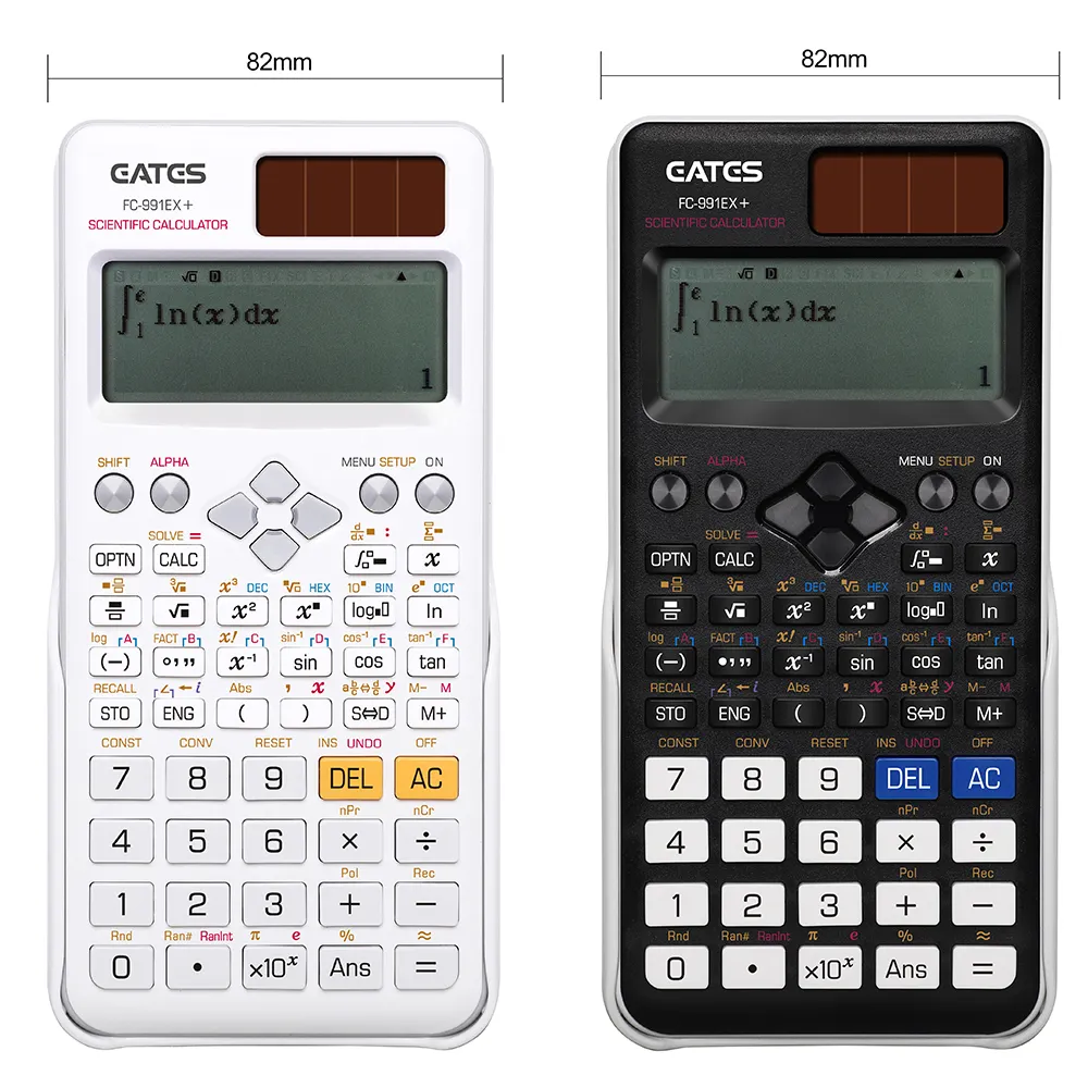 Bestverkopende Schoolcalculator Fx-991EX 552 Functies Hightech Meerdere Student Wetenschappelijke Calculator