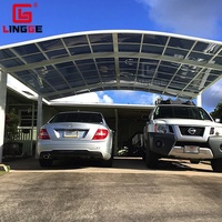 Port de voiture en aluminium sur pied, 20 grilles, taille personnalisée, pour Parking de voiture, Garage