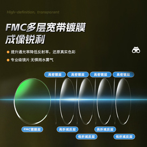 20x50 Binoculars High Magnification Ultra Hd Anti Reflective Coating Outdoor Travel Equipment - Product Image 5