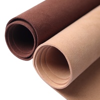 Tissu en cuir PU microfibre écologique en rouleau pour emballage et usage décoratif dans la confection de vêtements