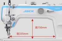 Machine à coudre automatique Jack 2060G de haute qualité avec pied presseur, machine à point noué 2060 adaptée aux matériaux épais