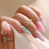 Fournitures d'Ongles Vente en Gros de Haute Qualité Constructeur de Couleur Pots de Vernis à Gel Uv Logo Personnalisé 1Kg Extension d'Ongles Constructeur de Gel à Ongles en Gel Dur