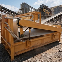 Séparateur magnétique à aimant permanent SGB à plaque à gradient élevé pour la purification du quartz, du feldspath, du kaolin et l'élimination du fer