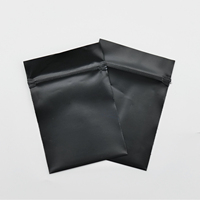 Sacs refermables compostables PLA biodégradables EN13432 imprimés sur mesure, givrés, 20x30cm, pour l'emballage d'appareils photo