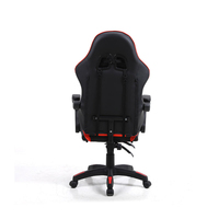 Vente en gros chaise de jeu en cuir PU noir et rouge chaise élévatrice de bureau à domicile tournante design à la mode caractéristique de refroidissement pour les joueurs