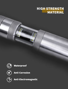Peralatan Pengujian SAMYON Cocok untuk Inspeksi Sumur Dalam Luar Ruangan 300m, Derek Tangan, Diameter 73mm, Kamera Sumur Bor Tahan Air - Product Image 4