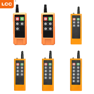LCC 6 tek hız düğmeleri kablosuz endüstriyel uzaktan kumanda asansör vinç radyo - Product Image 3