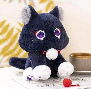 Peluche de Gato <span class=keywords><strong>Scaramouche</strong></span> de Genshin Impact, Muñeco Harakami, Lindo Peluche de Gato <span class=keywords><strong>Scaramouche</strong></span>, Juguete de Peluche de Genshin Impact, Figura de Genshin Impact - Product Image 6