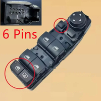 Pour BMW Série 5 6 F06 F07 F10 F11 X3 F25 Bouton de commande principal du lève-vitre côté conducteur 61319241956 61319241955