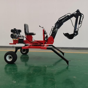 <span class=keywords><strong>Mini</strong></span> <span class=keywords><strong>pelle</strong></span> sur pneus pour petits vergers et montagnes, moteur à couple élevé, pompe et composants d'engrenage, remorquable - Product Image 5