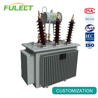 Transformateurs électriques immergés dans l'huile Fuleet 6/6.3/10/11kV triphasés 315kVA 400kVA 630kVA pour la distribution d'énergie