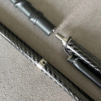 Lance de pêche SEEHOO améliorée en fibre de carbone avec pointe en acier inoxydable 17-4, outils de pêche sous-marine, lance de pêche manuelle avec pointes fendues