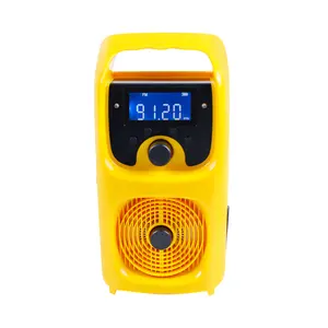 Micro Usb Zonne-Energie Handbediende Noodradio Hand Aangezwengelde Generator Nood Zonne-Energie Radio