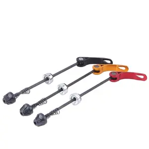 Bicycle Quick Release Cycling Seat Post Clamp Aluminum Alloy Steel Rod Bike Spare Parts