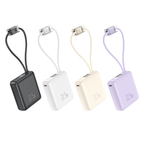 Nouvelle Banque d'alimentation Mini Type-C 10000 mAh 2026 – Station d'alimentation portable puissante avec affichage LED numérique et charge rapide 10000 mAh