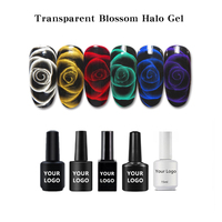 Vernis à ongles uv gel de couleur 15ml pour peinture fleurs marbre, étiquette privée avec lampe sèche-ongles, logo personnalisé oem